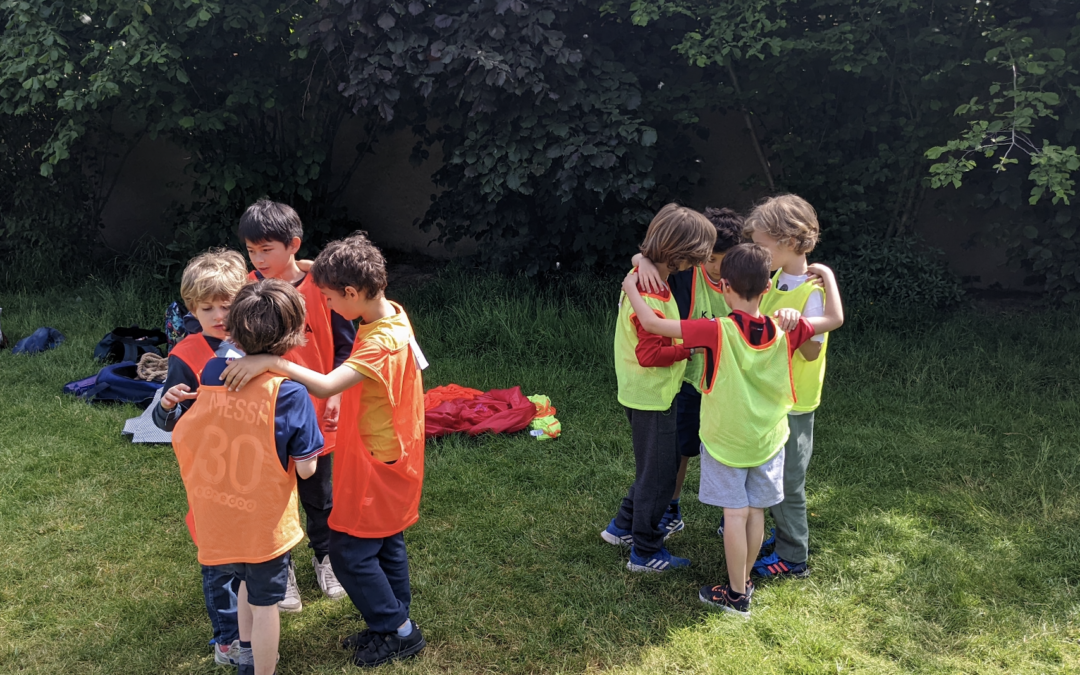 Animation anniversaire enfant à Lyon - enfants en action